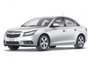 Текстильные коврики на CHEVROLET СRUZE  АКПП 2009->