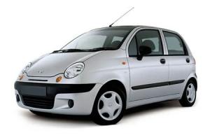 Текстильные коврики на DAEWOO MATIZ II 2005->
