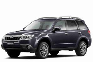 Текстильные коврики на SUBARU FORESTER 3 SH 2008-2013 Левый руль